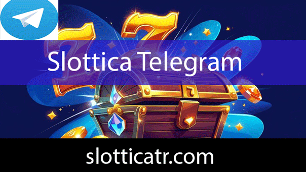 Slottica telegram kanalıyla üyelerini destekleyen moddadır.